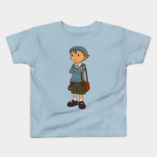 Luke // Professor Layton Kids T-Shirt